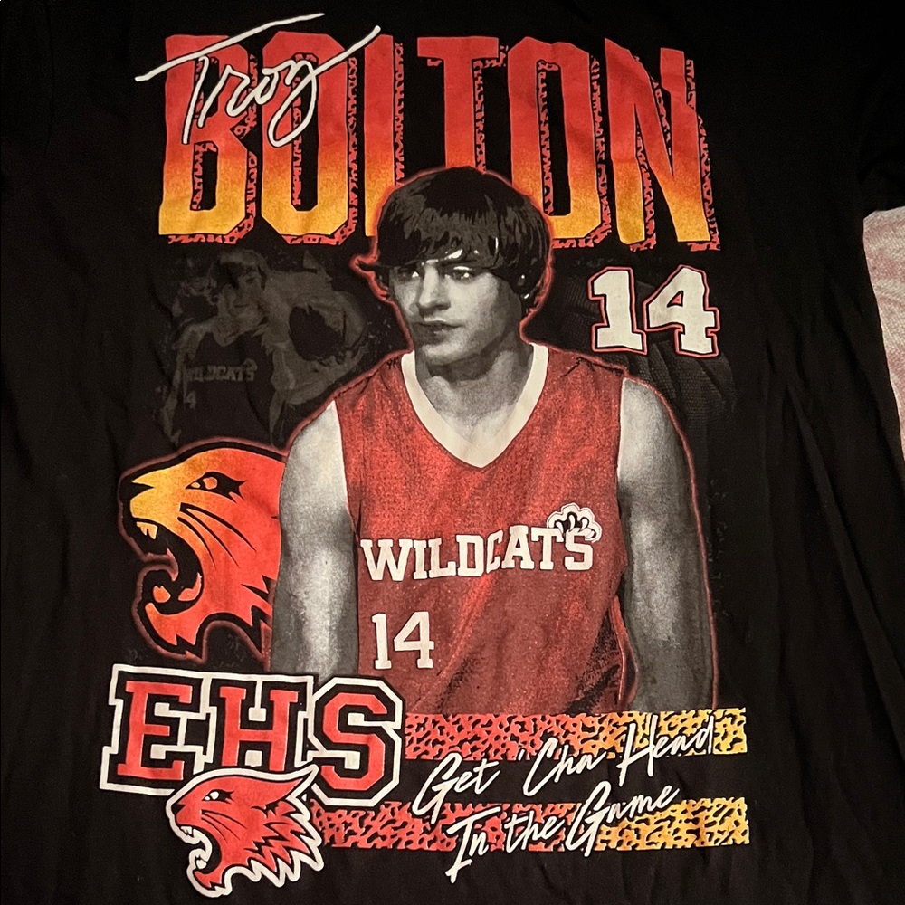 Disney HSM Wildcats Troy T Shirt
